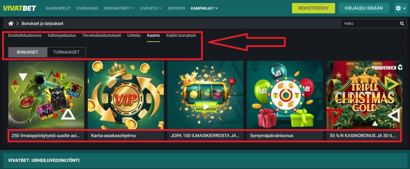 Keskiviikkotalletus x2 Vivatbet-bonuskoodi – Iloa viikon puoliväliin